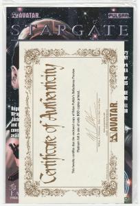 Belladonna Preview Platinum Foil Edition Ltd to 800 Sealed w/COA (2004)