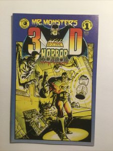 Mr. Monsters 3D High-Octane Horror 1 Near Mint NM Eclipse Comics 