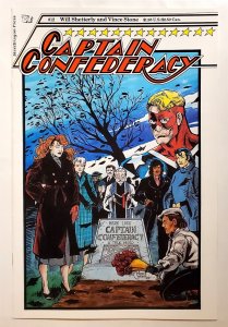 Captain Confederacy #12 (Oct 1988, Steeldragon) 6.5 FN+