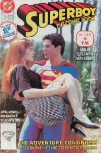 Superboy (2nd Series) #1 VF ; DC | The Comic Book Gerard Christopher Photo Cover