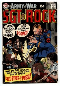 OUR ARMY AT WAR #215-SGT. ROCK-DC-WWII vg