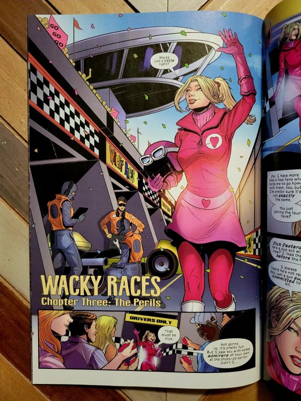 Giant Size Wacky Races #1 Joseph Michael Linsner Cover 1st Issue (Dynamite 2025)