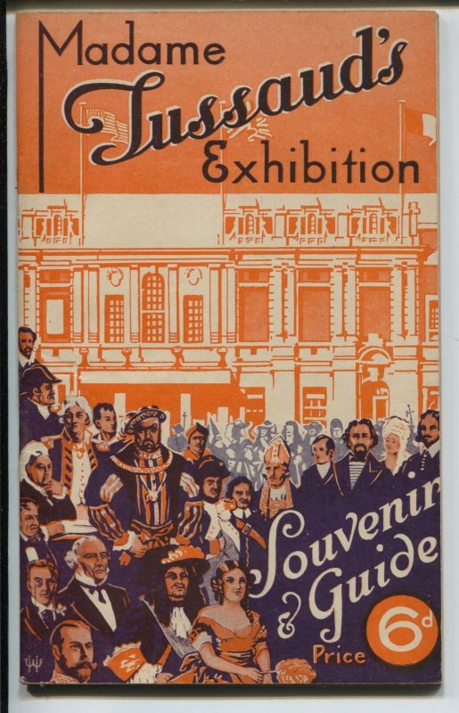 Madame Tussaud's Exhibition Souvenir Book and Exhibit Guide 1939-pix-info-FN