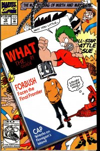What The--?! #18 (1992) Forbush