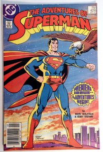 Adventures of Superman #424 (VF, 1987) NEWSSTAND