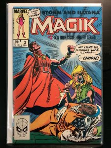 Magik (Storm and Illyana Limited Series) #3 Direct Edition (1984)