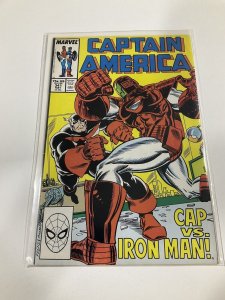 Captain America 341 Vf+ Very Fine+ 8.5 Marvel Comics