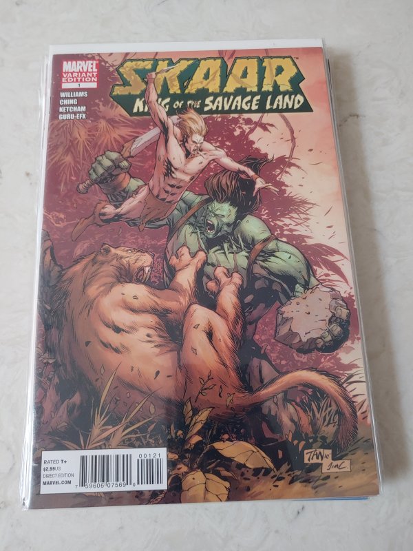 Skaar: King of the Savage Land #1 Variant Edition (2011)