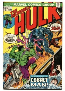 INCREDIBLE HULK #173 comic book COBALT MAN-Marvel 1974 VF