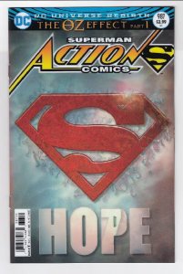 ACTION COMICS (1938 DC) #987 (OZ EFFECT)