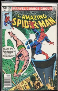 The Amazing Spider-Man #211 Newsstand Edition (1980) Spider-Man