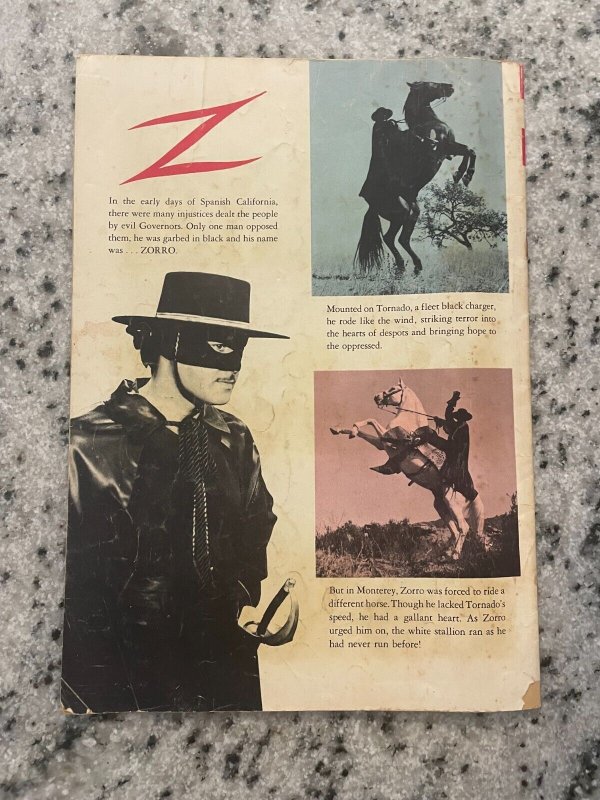 Walt Disney Presents Zorro # 5 VG Gold Key Silver Age Comic Book Photo 1967 J935 