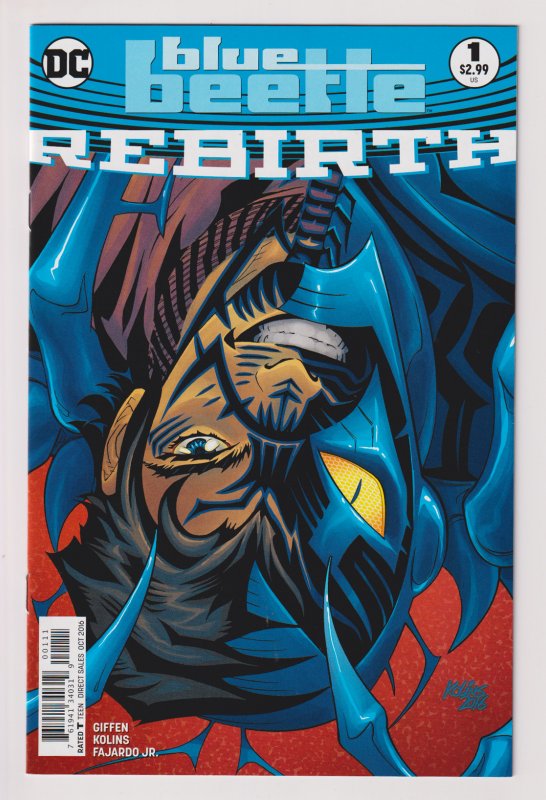 DC Comics! Blue Beetle: Rebirth! Issue #1!