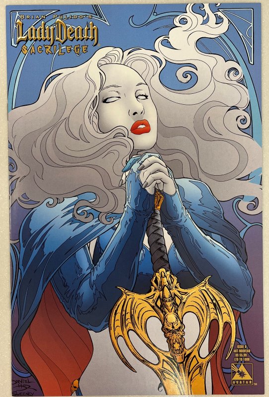 Brian Pulido's Lady Death: Sacrilege #0 NM Art Nouveau Variant (2006)