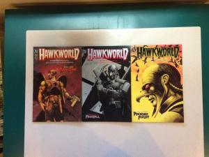 Hawkworld 1-3 Full Run Mini Series Flashzone Freefall Phoenix Flight