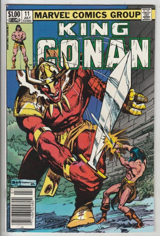 King Conan #11 (Jul-82) NM- Super-High-Grade Conan the Barbarian