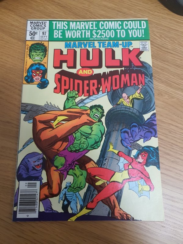 Marvel Team-Up #97 Newsstand Edition (1980)