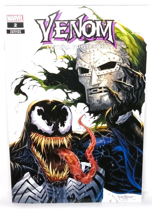 VENOM Lethal Protector #2 ComicTom101 Tyler Kirkham Variant Cover