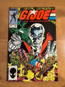 G.I. Joe: A Real American Hero #22 Newsstand Edition (1984)