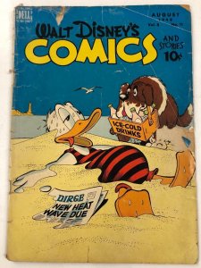 WALT DISNEYS COMICS & STORIES 95 Sept 1948  GOOD dangling, loose staples