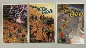 JLA Act of God set:#1-3 8.0 VF (2001)