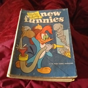 Woody Woodpecker New Funnies 10 Issue Silver Age Comics Lot Run Set Dell...