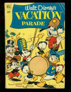 WALT DISNEY'S VACATION PARADE #2 1952 DONALD MICKEY GUS VG-