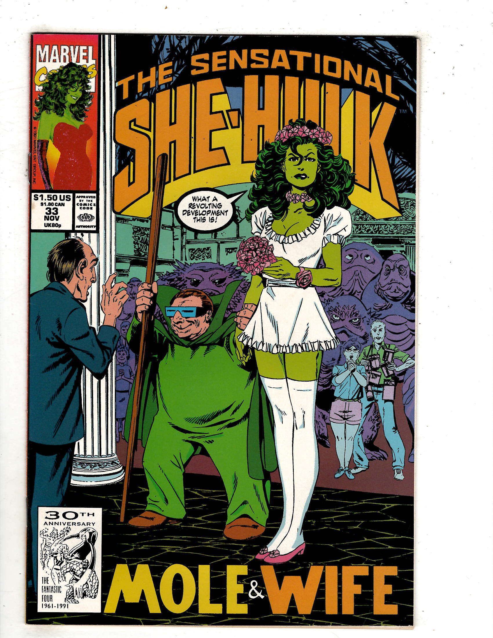 The Sensational She Hulk OF Comic Books Copper Age Marvel Mole Man Superhero