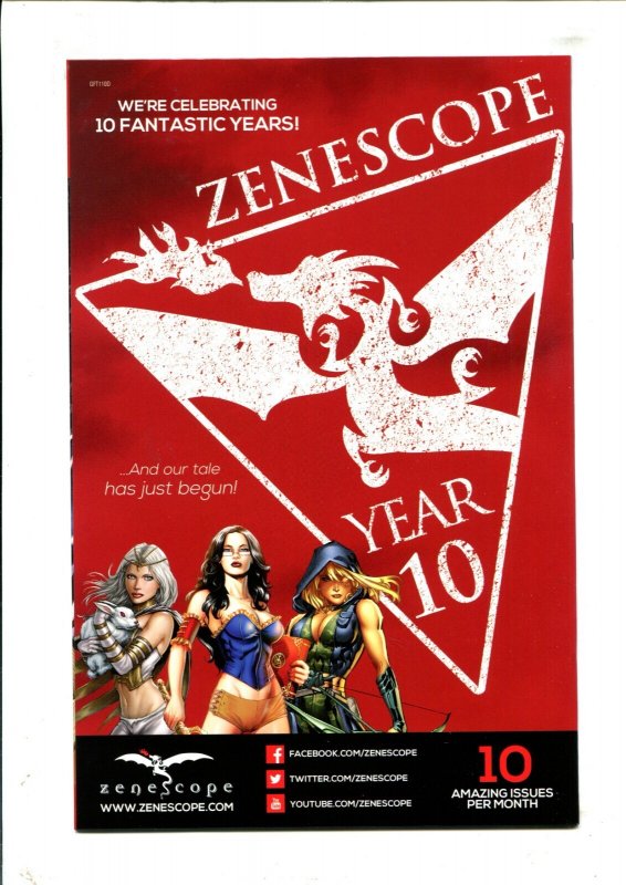 Grimm Fairy Tales #110 - E-Bas Wizard World Phili Exc. LTD 500 (9.2ob) 2015