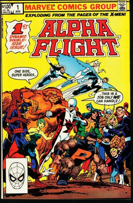 ALPHA FLIGHT #1-MARVEL COMICS-FIRST ISSUE NM