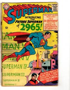 Superman # 181 VG DC Comic Book Wonder Woman Batman Flash Arrow Atom JG9