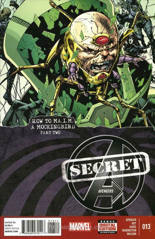 Secret Avengers (2nd Series) #13 VF/NM; Marvel | save on shipping - details insi