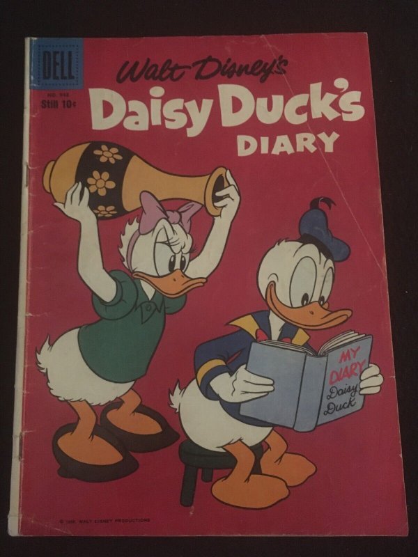 DAISY DUCK'S DIARY Four Color #943 G Condition 