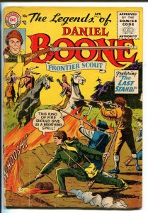 LEGENDS OF DANIEL BOONE #5 1956-DC-FRONTIER SCOUT-RARE-vg