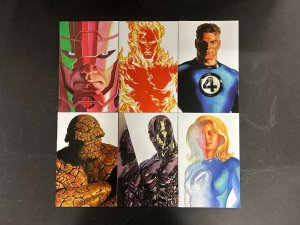 Fantastic Four Alex Ross Timeless Virgin Variant Lot of 6 Silver Surfer Thing