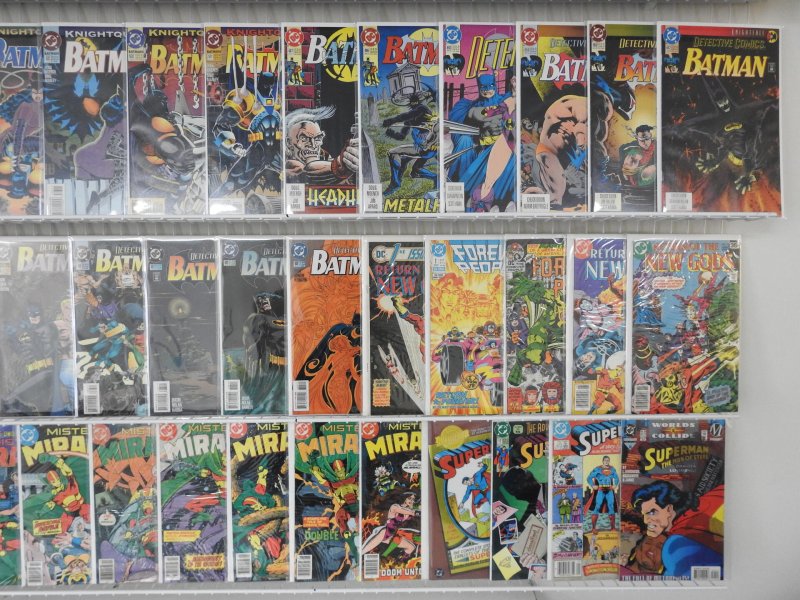 Huge Lot 130+ Comics W/ Batman, Miracle Man, Superman+ Avg VF- Condition!