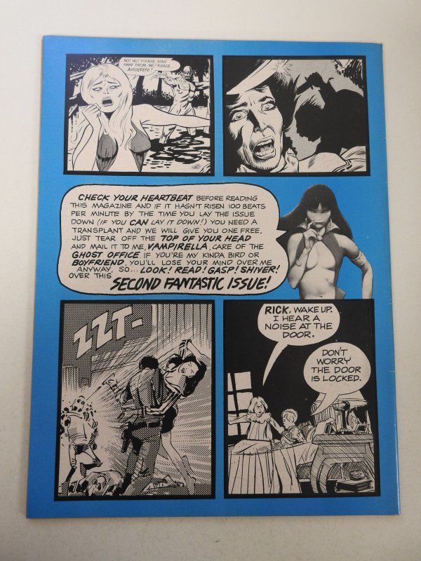 Vampirella #2 (1969) FN+ Condition! 1/4 in spine split