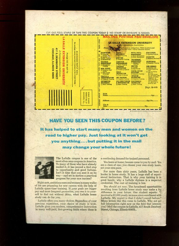 Adventure into Fear #21 Morbius appearance MVS intact (5.0) 1974