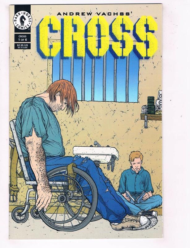 Cross (1995) #1 Dark Horse Comic Book Andrew Vachss HH4 AD38