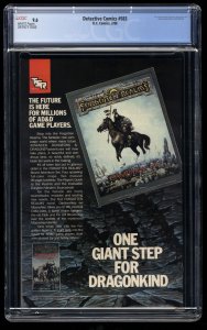 Detective Comics #583 CGC NM+ 9.6 White Pages 1st Ventriloquist and Scarface!