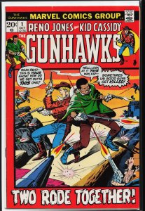 The Gunhawks #1 (1972) [Key Issue]