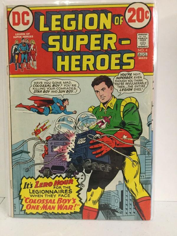 Legion Of Super Heroes 4 Fn+ Fine+ 6.5 DC Comics