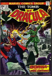 Tomb of Dracula #22 (Marvel, 1974) VF-