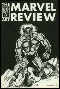 Marvel Review Fanzine #3 1976- Beast - Hulk index VF/NM