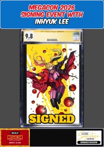 HARLEY QUINN #58 CGC SS 9.8 INHYUK LEE SIGNED MEGACON PRESALE
