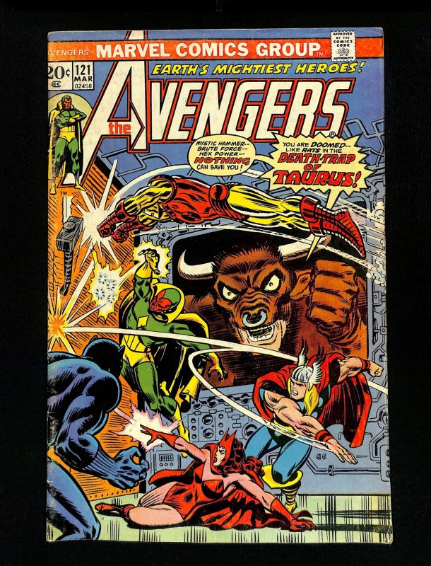 Avengers #121 See Description (Qualified)