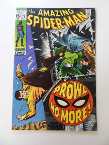 The Amazing Spider-Man #79 (1969) FN- condition subscription fold