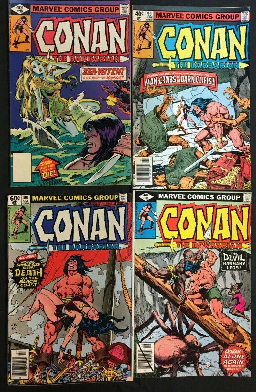 CONAN 17 COMICS LOT VG/NM MARVEL KANE, BUSCEMA ART