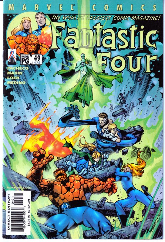 Fantastic Four(vol. 2)# 46,47,48,49,50, Annual 2001 The Galactus Killer 1