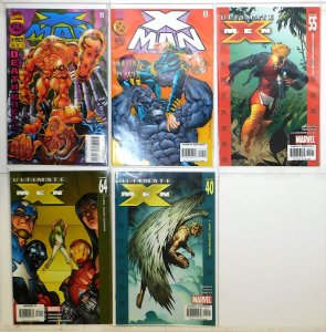 Ultimate X-Men Lot of 5 #40, 55, 64, X-Man 9, 16 2004 Marvel 1st Print Comics